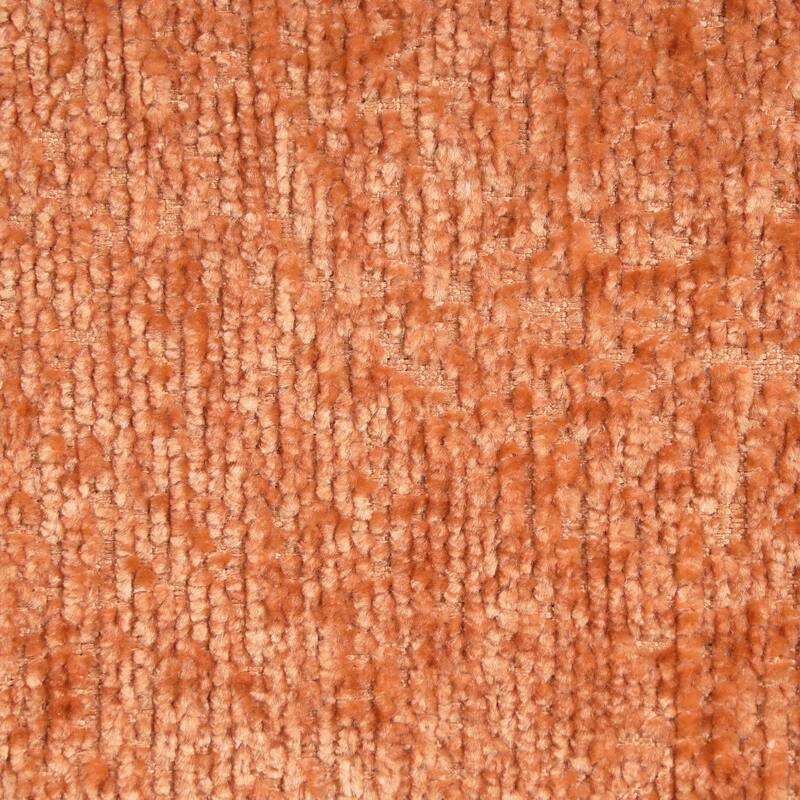 120.5" L-shaped Convertible Sofa Bed, Orange Chenille