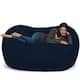Option Navy Micro Suede