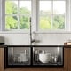 preview thumbnail 5 of 7, Karran Elite Undermount Stainless Steel 33 in. 16-Gauge Double Bowl KItchen Sink Kit