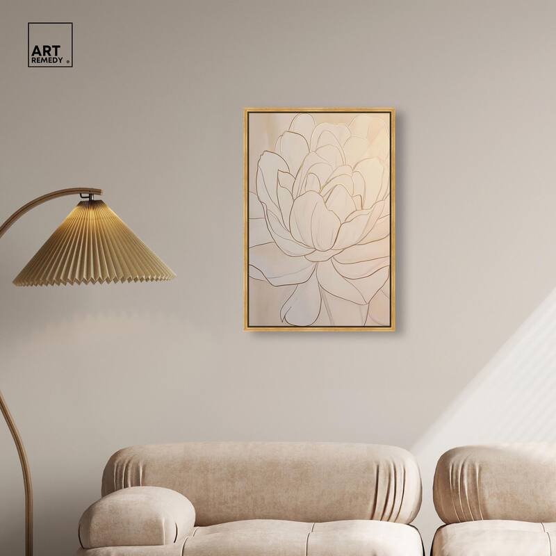 Sculpted Shards I Canvas by Art Remedy