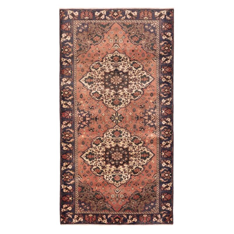 ECARPETGALLERY Hand-knotted Konya Anatolian Copper Wool Rug - 4'10 x 9'5