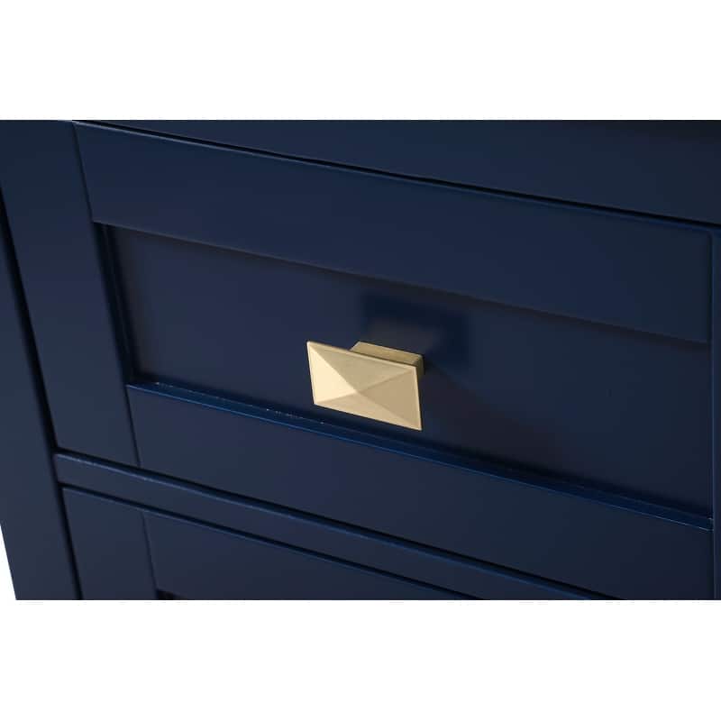 Indigo Home 18 Inch Bathroom Storage Freedstanding Cabinet