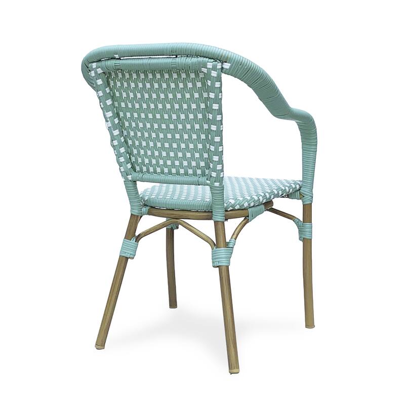 Cecil Outdoor Outdoor Bistro Chairs (Set of 2) by Christopher Knight Home