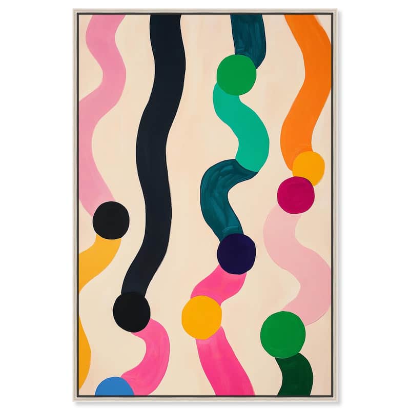 Pearl Colors II Canvas by Art Remedy - Silver - 10" x 15"