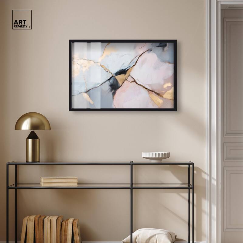 Gilded Veins Shadowbox by Art Remedy