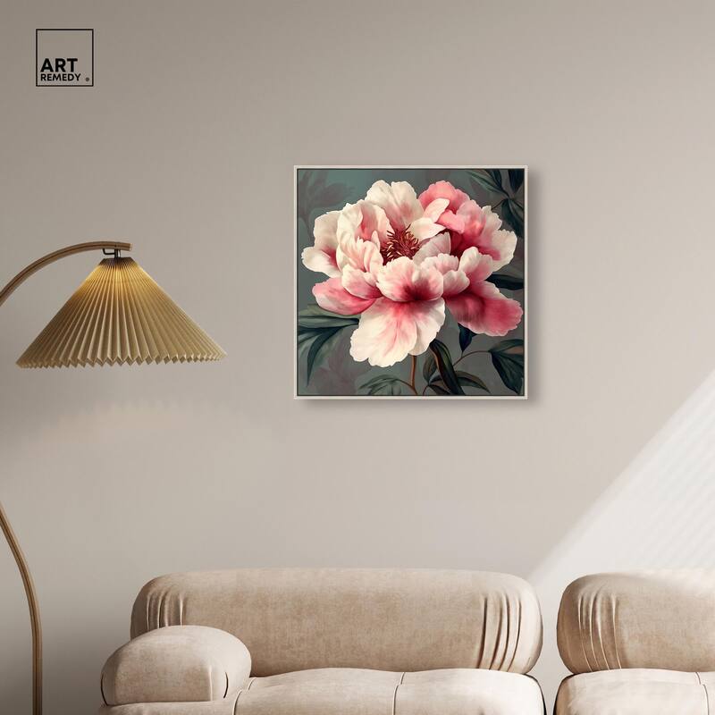 Opal Bloom I Canvas by Art Remedy