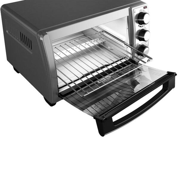 Black & Decker Bd 4 Slice Toaster Oven White 