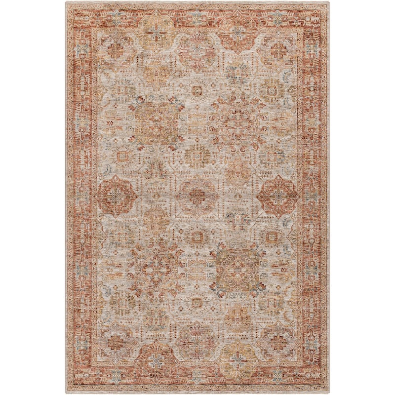 Aiyla Traditional Medallion Area Rug