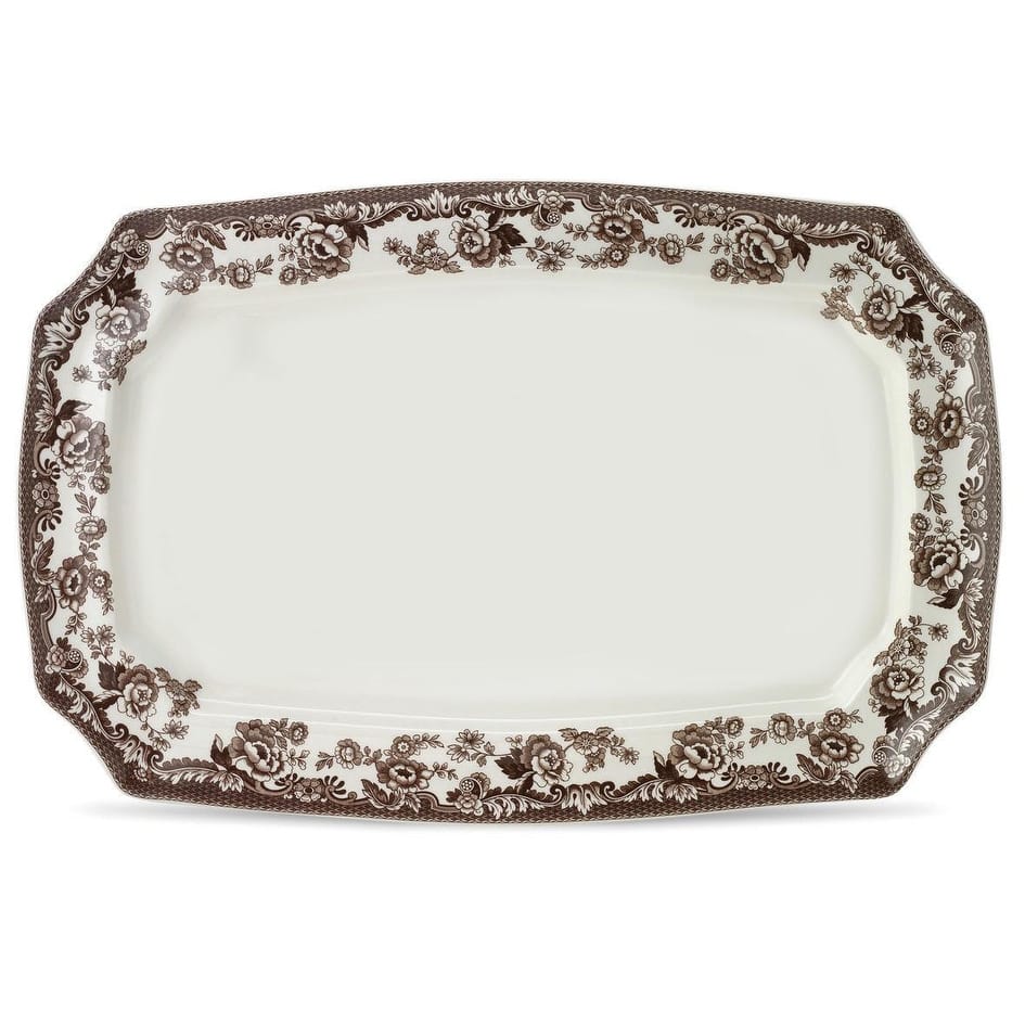 Spode Delamere Rectangular Platter - 17.5 inch