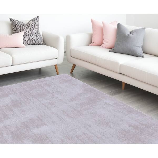 Solid Color Rectangle Modern Style Rug - 8' x 10' - Bed Bath & Beyond ...