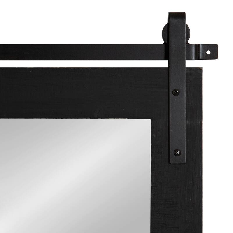 Kate and Laurel Cates Rustic Rectangular Wall Mirror