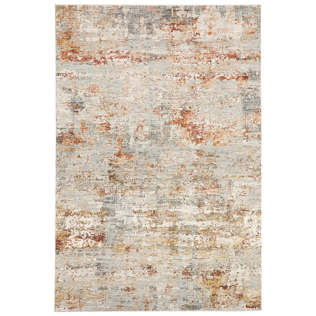 Terra by Obeetee Impressions Landscape Multi Rug