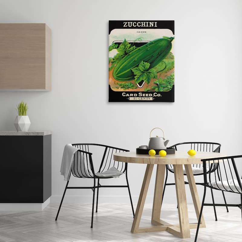 Stupell Vintage Garden Zucchini Canvas Wall Art Design By Lil' Rue