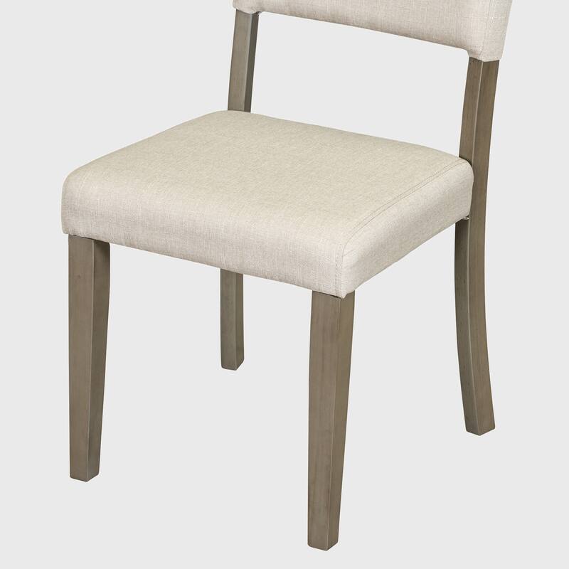 5-Piece Retro Round Dining Table Set