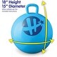 preview thumbnail 3 of 1, Hedstrom Blue's Clue and You Hopper Ball, Hop Ball for Kids, 15 Inches - 15 Inches
