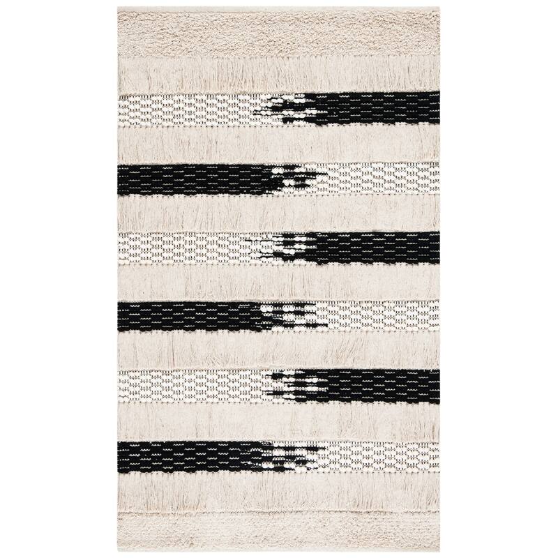 SAFAVIEH Handmade Natura Jaidyn Stripe Rug