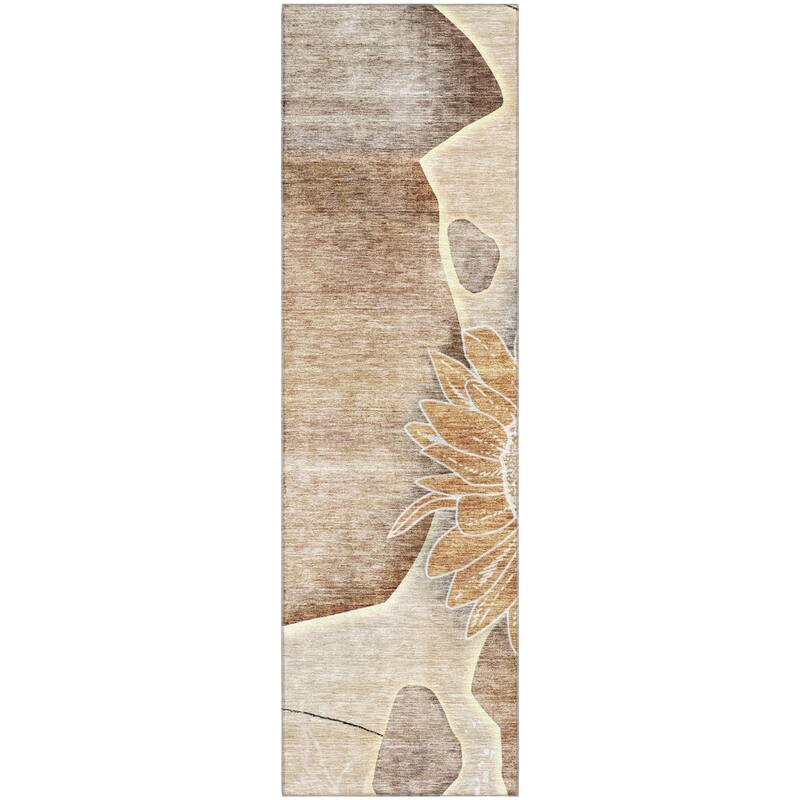 Premium Washable Super Soft Chic Floral Mayfield Rug