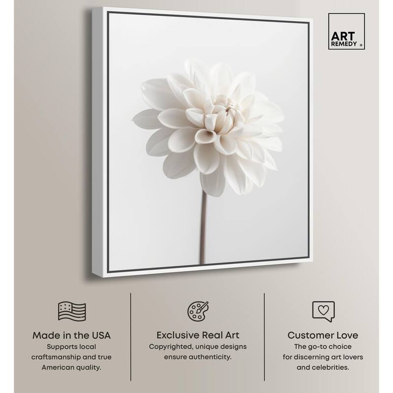 Pristine Blossom II Canvas by Art Remedy