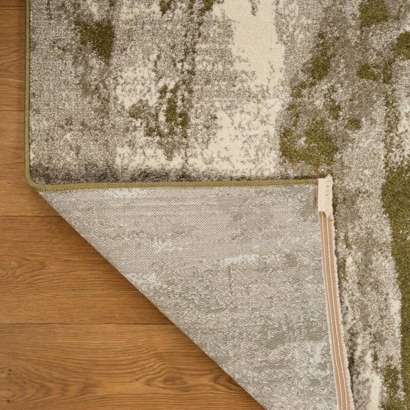 Luxe Weavers Abstract Modern Fringe Living Room Area Rug