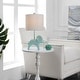 preview thumbnail 7 of 36, SAFAVIEH Kids Lighting 20" Ellie Elephant Lamp - 11.5"x10"x20" Seafoam