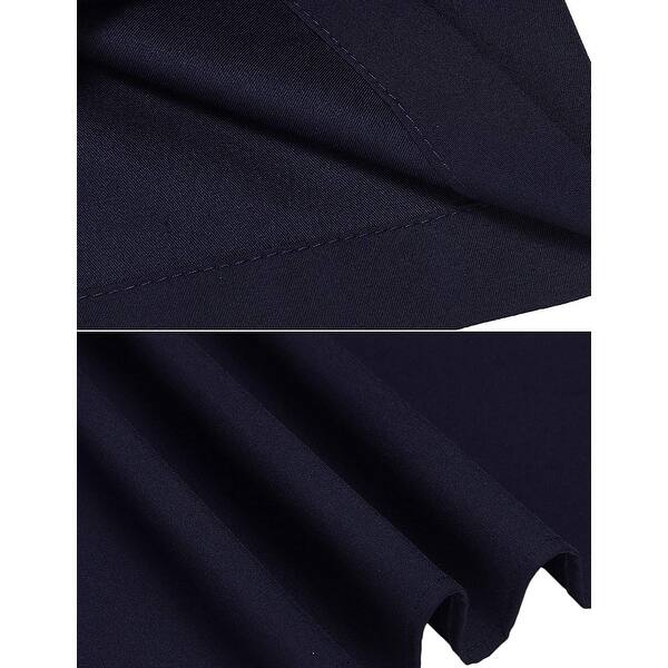Shop Jeopace Men S Big Tall Casual Button Down Shirts Short Dark Blue Size 3 0 3 Overstock 29117046