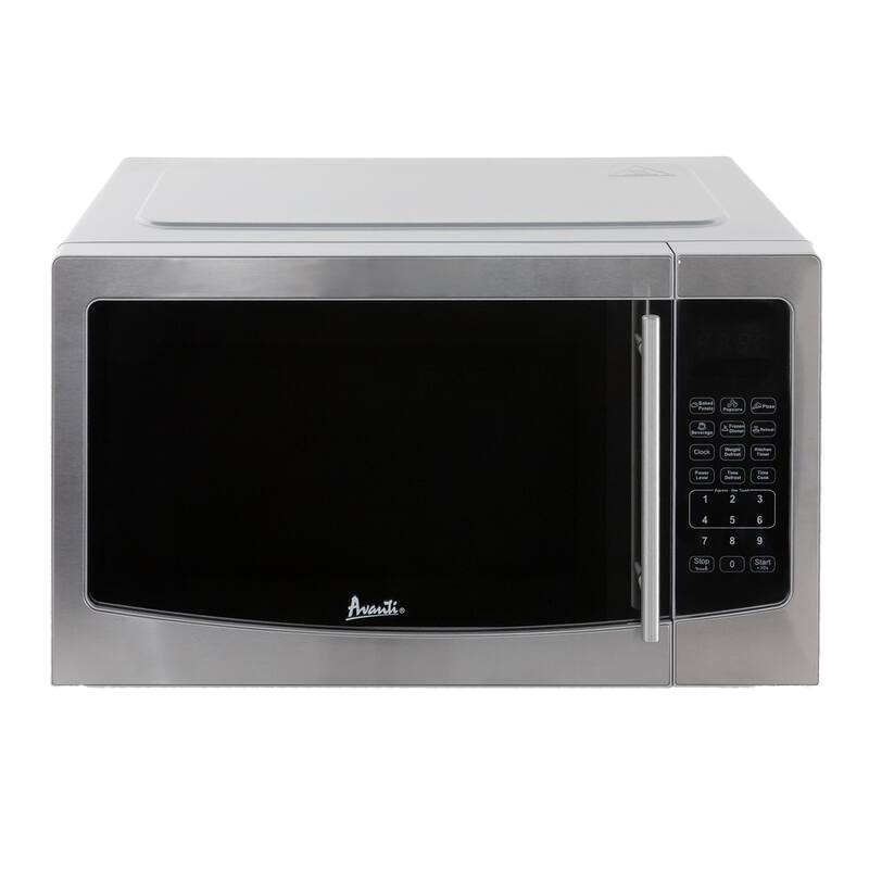 Avanti 1.1 Cubic Foot Microwave Oven, in Stainless Steel