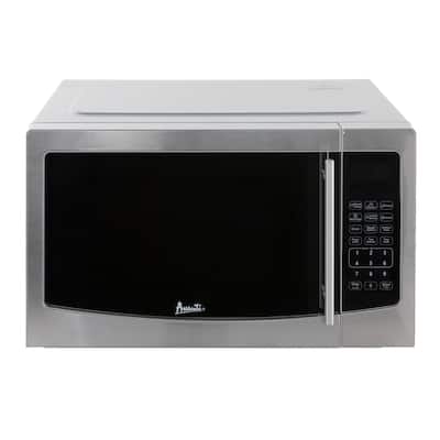 Avanti 1.1 Cubic Foot Microwave Oven, in Stainless Steel