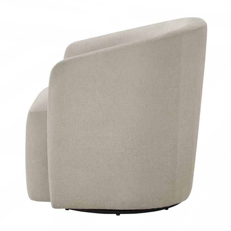 Durable Polyester Fabric Swivel Chair