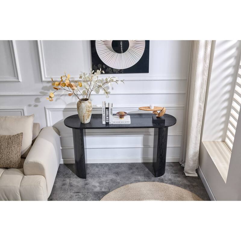 Black Console Table Entryway Table Hallway Table for Living Room, Dining Table Side Table Sofa Table
