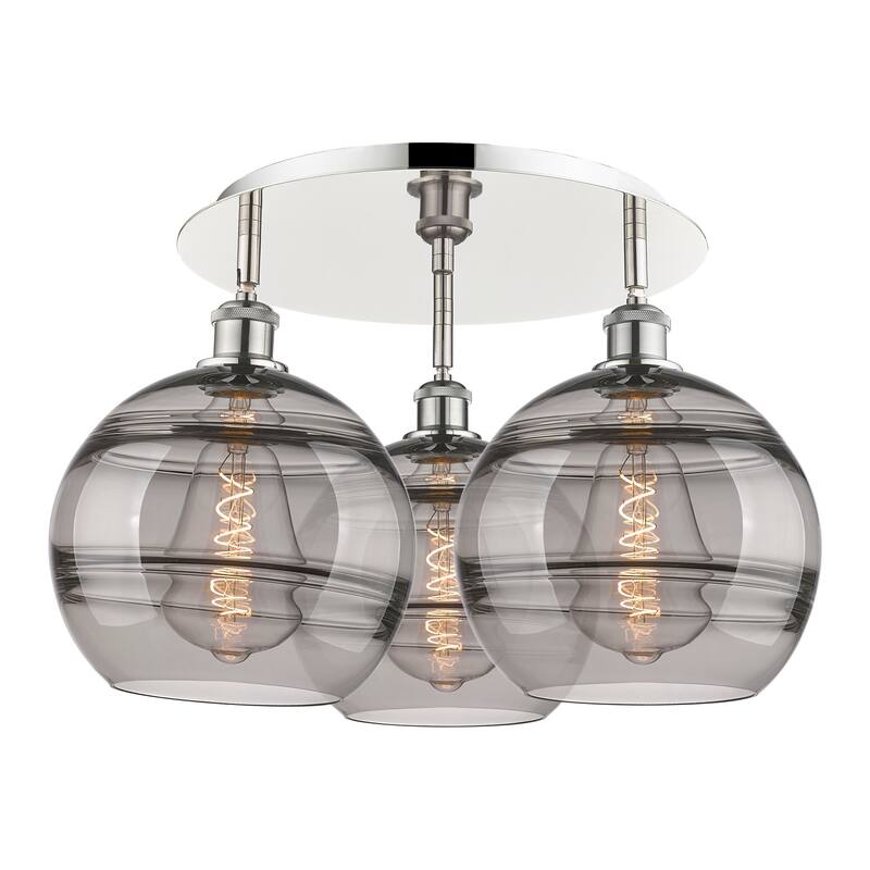 Innovations Lighting 516-3C-13-22 Rochester Flush Rochester 3 Light
