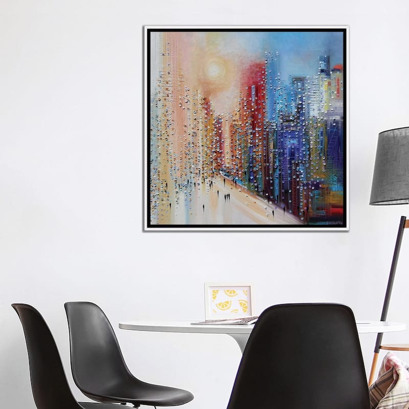 iCanvas "Sunset" by Ekaterina Ermilkina Framed Canvas Print