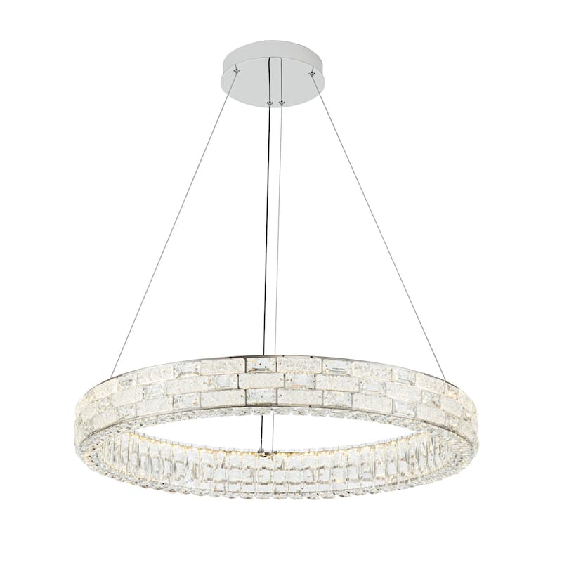Artcraft Elegance Integrated LED Chandelier - Chrome Finish