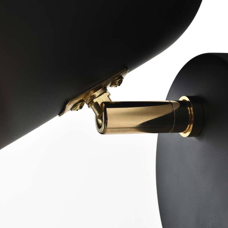NOVA of California Culver Wall Sconce - Brushed Brass, plug-in