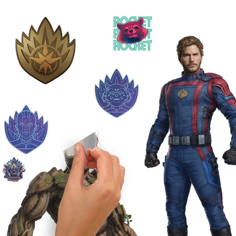 Guardians of the Galaxy 3 Peel and Stick Wall Decals Bed Bath
