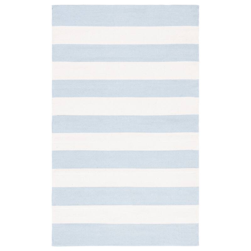 SAFAVIEH Handmade Montauk Caspian Stripe Cotton Flatweave Rug