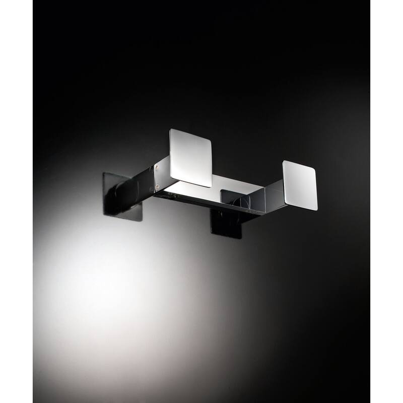 WS Bath Collections Skuara Double Robe Hook