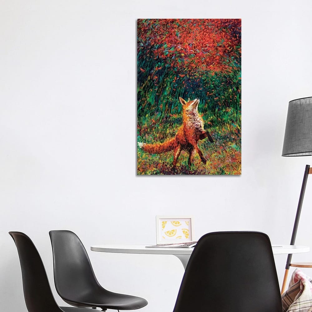 iCanvas "Fox Fire" by Iris Scott Canvas Print