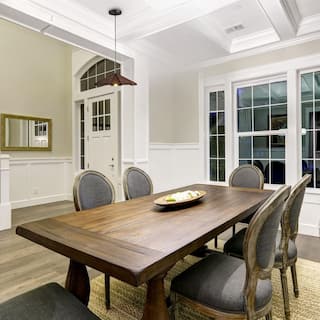 3-Pack kitchen light black pendant light wood dining lights