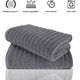 preview thumbnail 4 of 5, Brampton 2 Piece Luxury Turkish Cotton Jumbo Bath Sheets