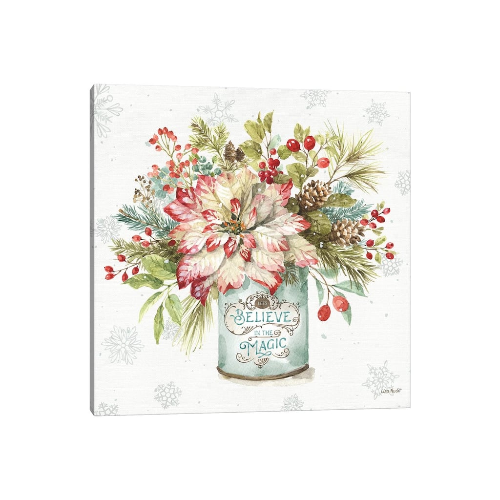 iCanvas "Our Christmas Story V" by Lisa Audit Canvas Print