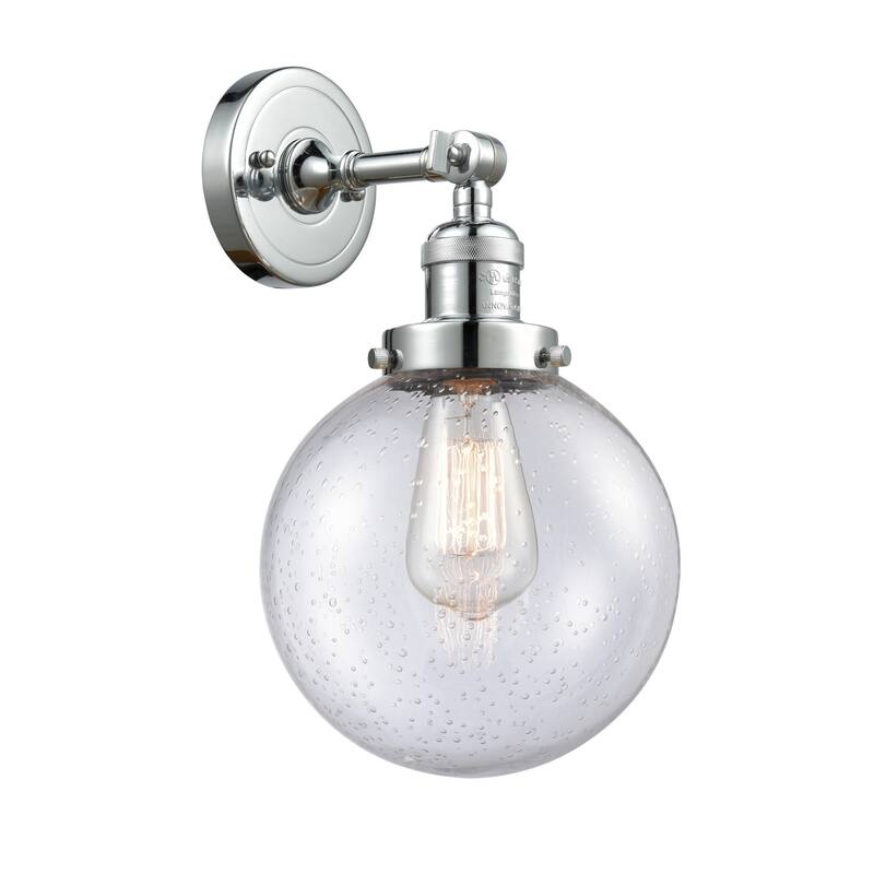 Innovations Lighting Beacon Single Light 14" Tall Bathroom Sconce with