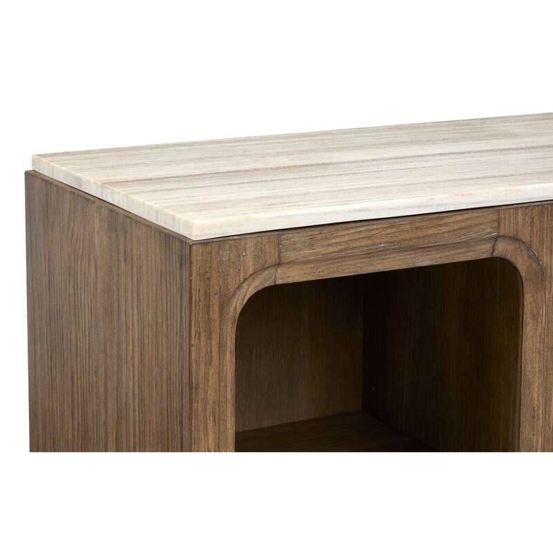Magnussen Home Westbourne Dark Umber Sideboard - 70''W x 18''D x 36''H