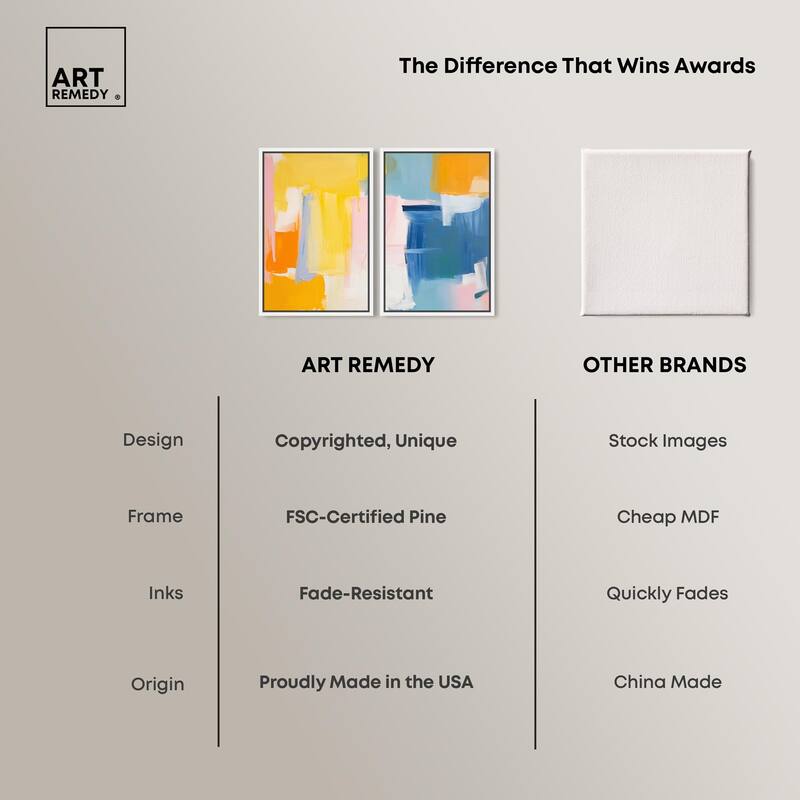 Skyward Radiance I Canvas Set of 2 by Art Remedy