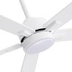 preview thumbnail 138 of 173, 42/48/52/56/62-IN LED Ceiling Fan with Light Kit and Remote(5/7-Blade)