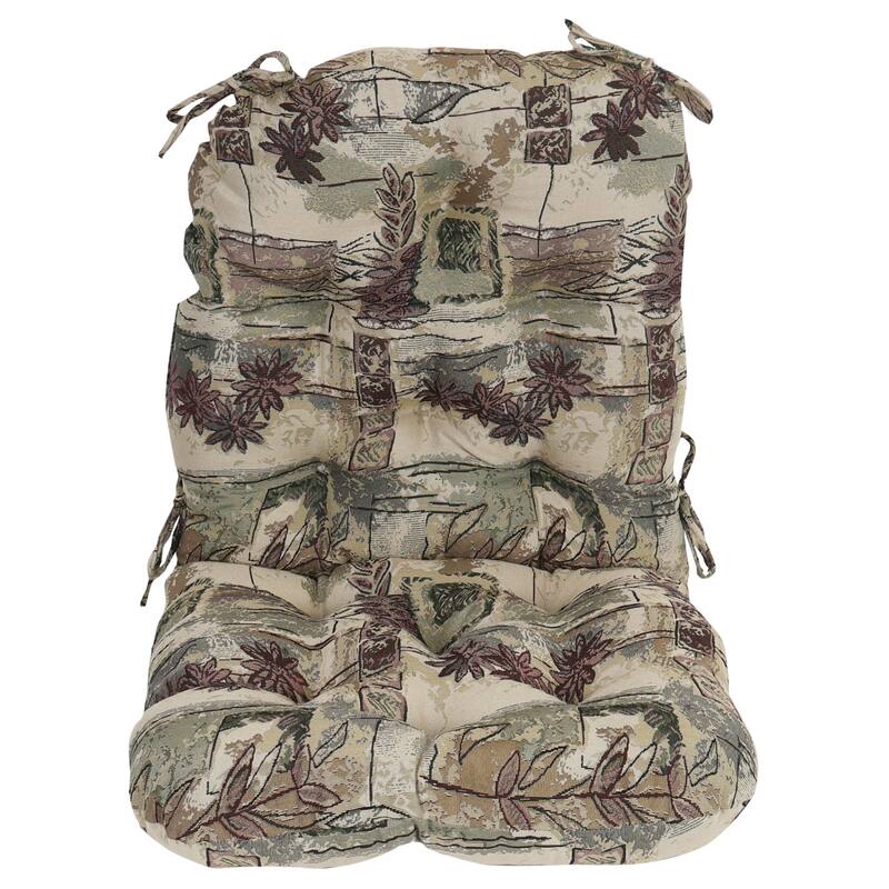 48-inch by 24-inch Tapestry Swivel Rocker Cushion (Multiple Patterns) - 24 x 48
