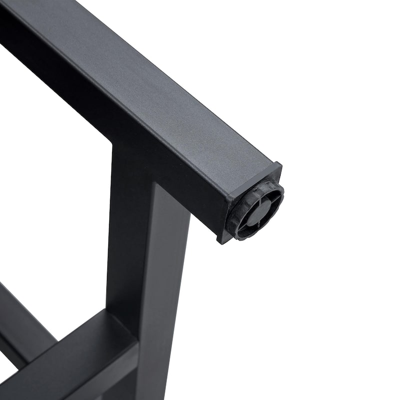 71" Two-Tone Rectangular Dining Table Set with Lower Storage Shelf, Modern Kitchen Dining Table & Chairs Set for Family