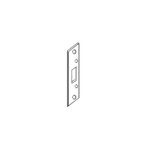 DON-JO 2-SDS 4 7/8" X 1 1/4" Strike Plate for Don-Jo Deadbolts - Brass Plated
