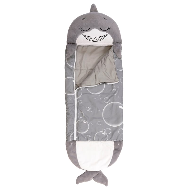 Happy Nappers: Pillow & Sleepy Sack: Large - 7+ - Grey