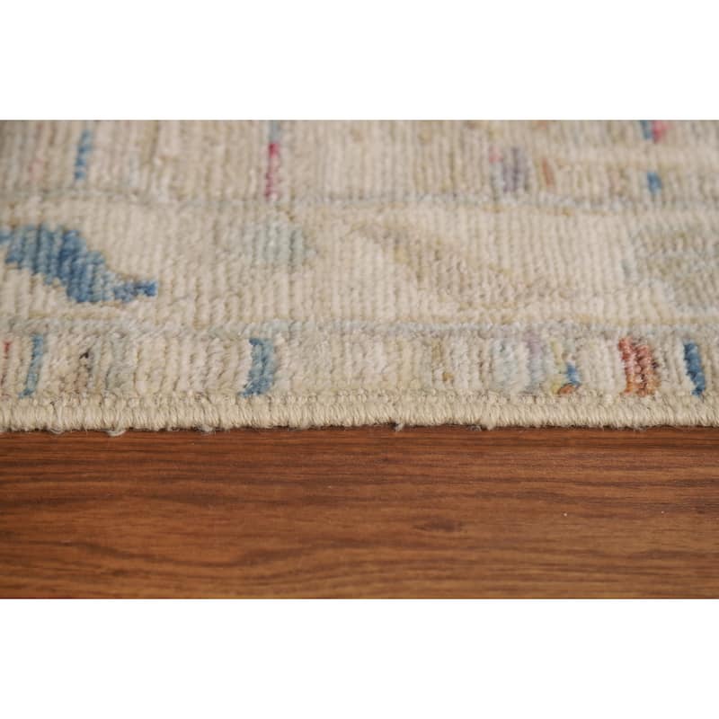 Oushak Oriental Area Rug Hand-knotted Wool Carpet - 10'0"x 13'5"