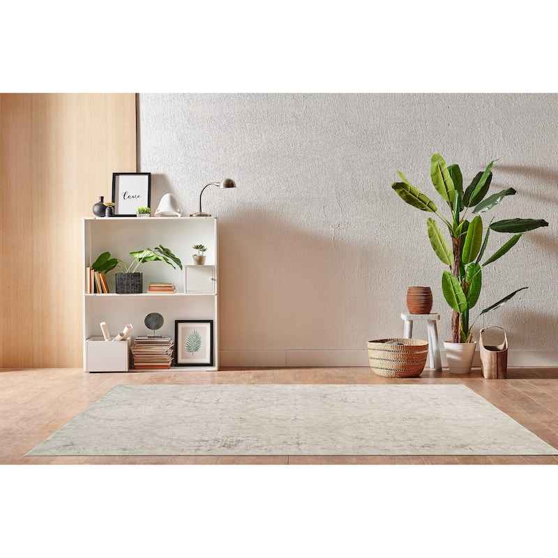 Dynamic Rugs Quartz Traditional Area Rug